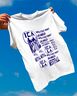 Indigo blue tee